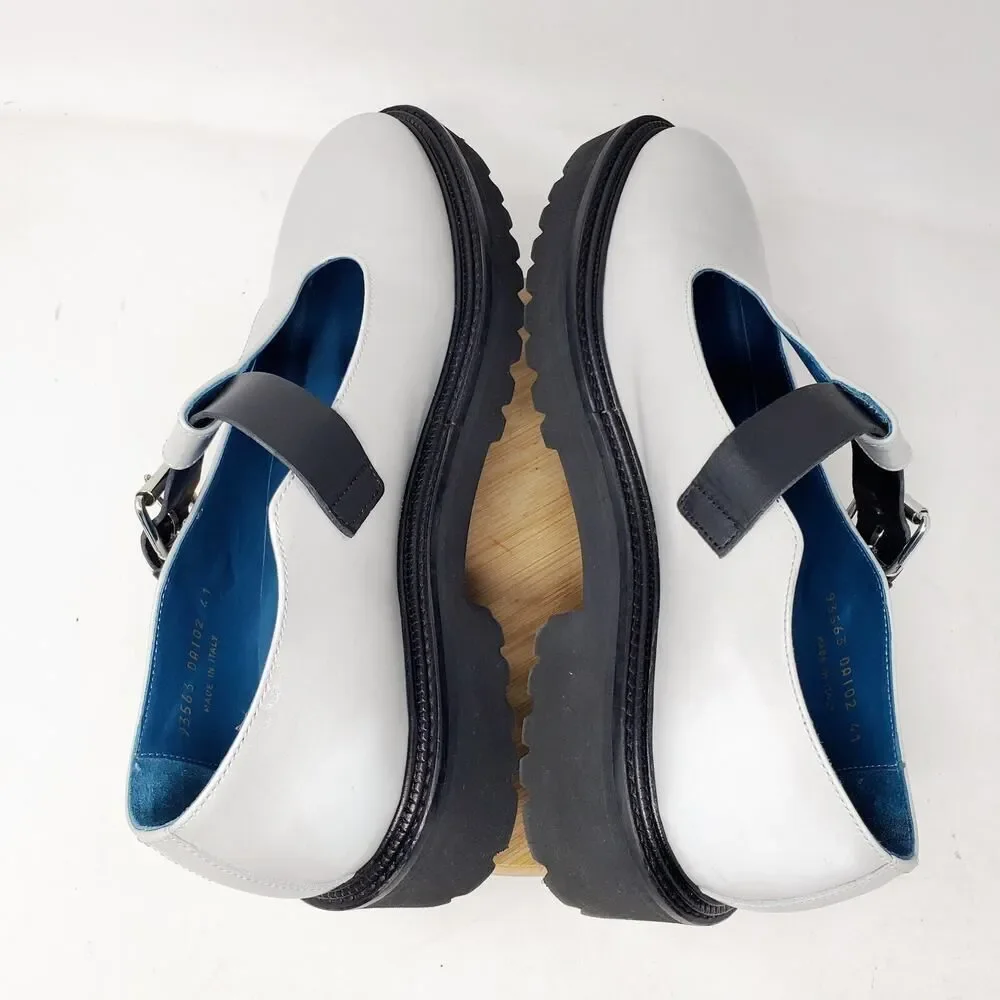 Paul Smith Mary Jane Shoes‎ Womens 41 Chunky Platform Lug Academia Daisy Italy